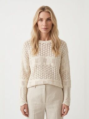 ✌️4/$20✌️ Vintage cotton tunic length sweater